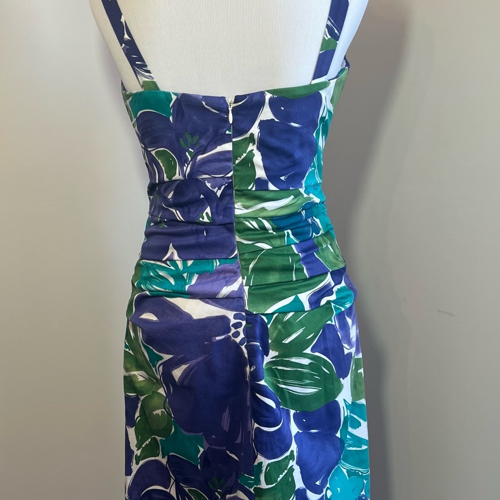 Suzi Chin Dress for Maggy Boutique Sheath Bodycon Dress Size 2 Purple - Picture 2 of 11